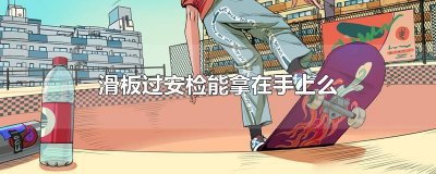 ​滑板过安检能拿在手上么