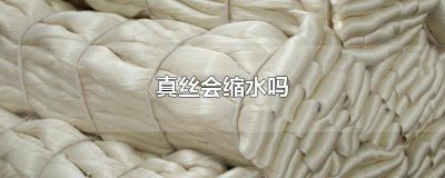 ​真丝有缩水吗? 真丝容易缩水吗