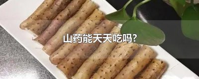 ​山药能天天吃吗?
