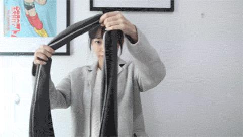 围巾的10种围法 三款围巾10种围法