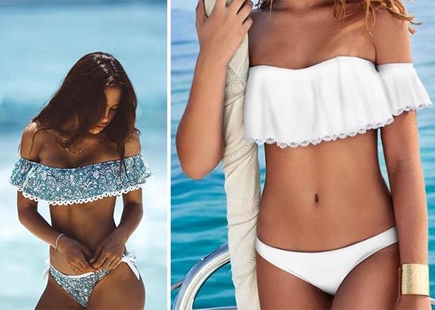 微胖的女生穿什么泳衣好看 微胖女人泳装图片欣赏