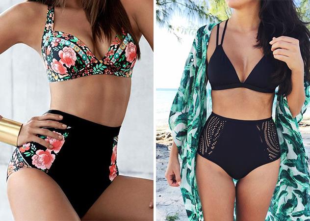 微胖的女生穿什么泳衣好看 微胖女人泳装图片欣赏