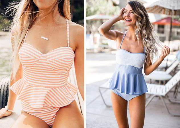 微胖的女生穿什么泳衣好看 微胖女人泳装图片欣赏