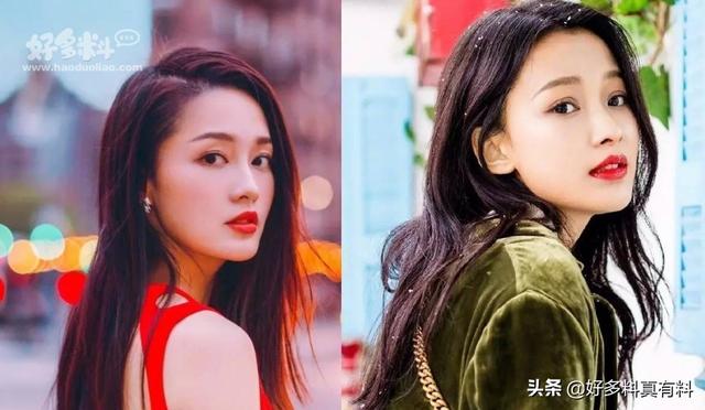 孙怡李沁长得太像了（孙怡和李沁对比照）(2)