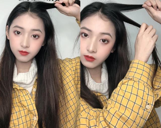 卷发棒教程示范亲手打造完美卷发（卷发棒太伤头发）(5)