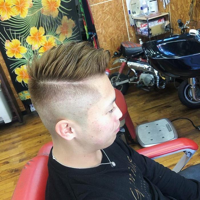 硬汉路线，型男们使用的发型，简单清爽又有型