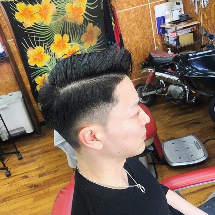 硬汉路线，型男们使用的发型，简单清爽又有型