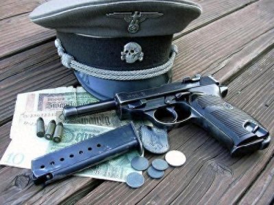 ​纳粹德国的制式武器-瓦尔特P38手枪